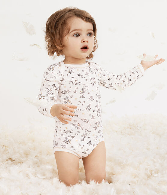 Avec imprim/é Pour fille et gar/çon /À manches longues 100 /% coton MEA BABY Lot de 5 bodies /à manches longues unisexe pour b/éb/é Body pour b/éb/é